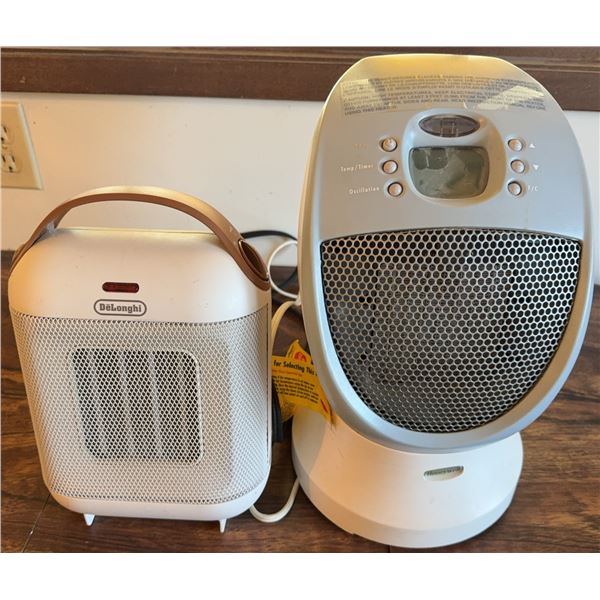 DeLonghi HFX30C15 and Digital Electric Space Heaters