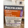 Image 2 : Polyblend Non-Sanded Grout and Gres Fine Porcelain Tile Lot
