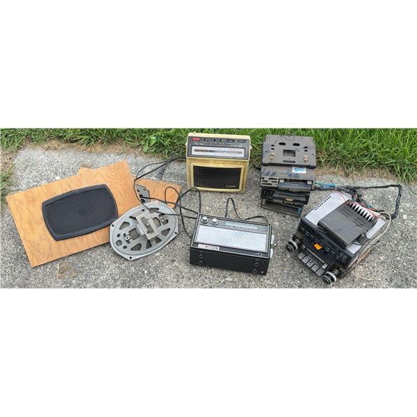 Vintage Radios, Car Stereos, Car Speakers