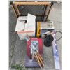 Image 1 : Home and Yard Lot: Pump, Power Painter, BBQ Tools, Humidifier