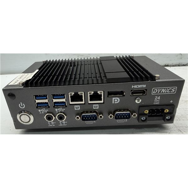 Dynics #DNIBTMSDJD1AW76TM3X Industrial Computer 24 VDC Windows 7 PRO