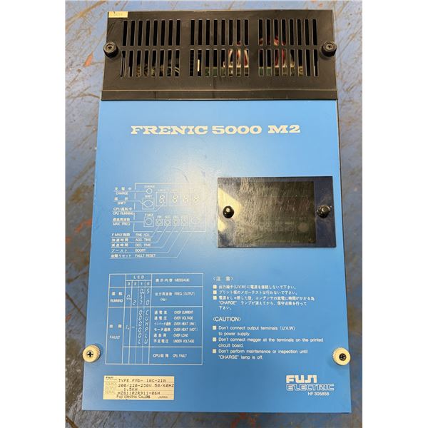 Fuji #FMD-1AC-21A 1.5KW Frenic 5000 M2 AC Spindle Drive