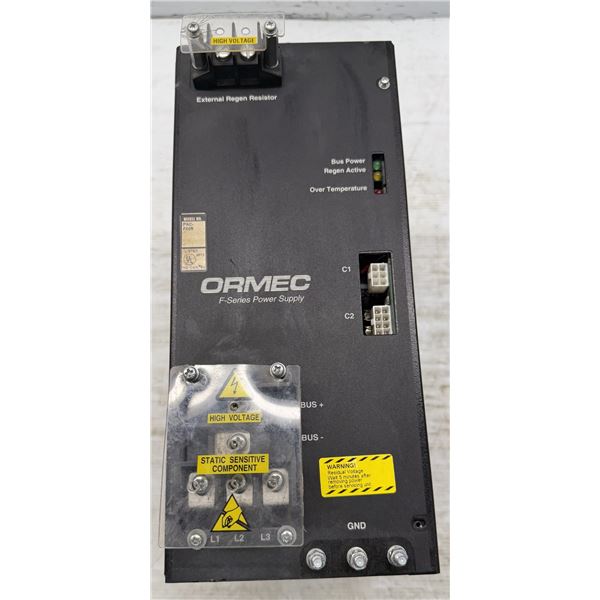 Ormec #PAC-F50R F-Series Power Supply