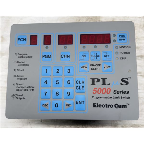 Electro Cam #PS-5124-10-M09 5000 SERIES Programmable Limit Switch