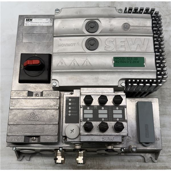 Sew Eurodrive #1821504 Type MM22D-503-00 Movitrac Drive Inverter w/#MFE52B/MM22D-503-00/Z28F0