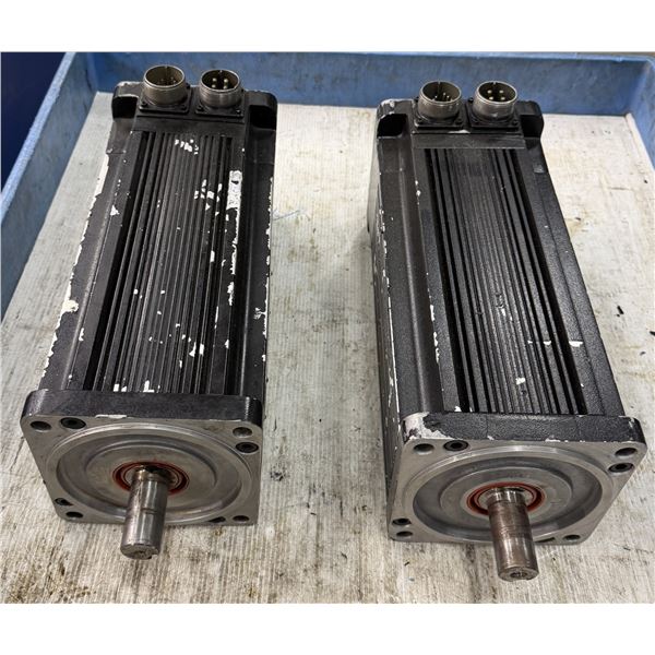 (2) Ormec #MAC-F265A/S Brushless P.M. Servo Motor 230V 30.1/87.7 AMPS