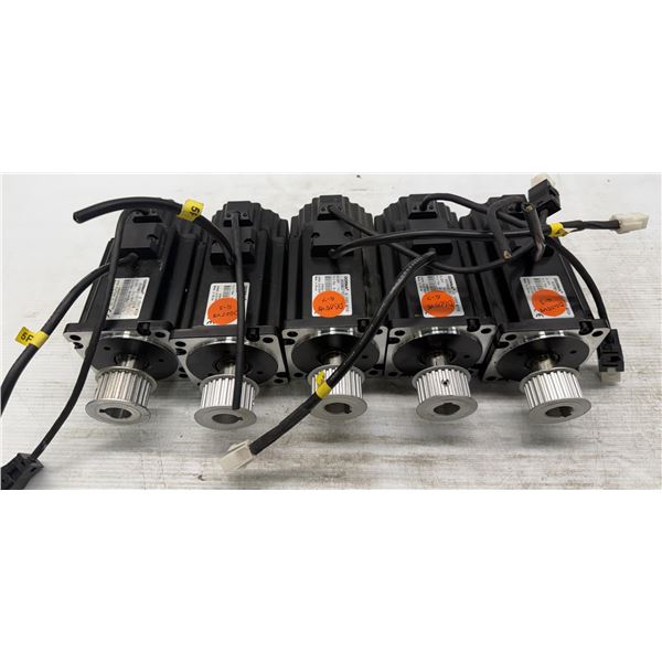 (5) Dorna #80DNMA2-0D75DKAM AC Servo Motors