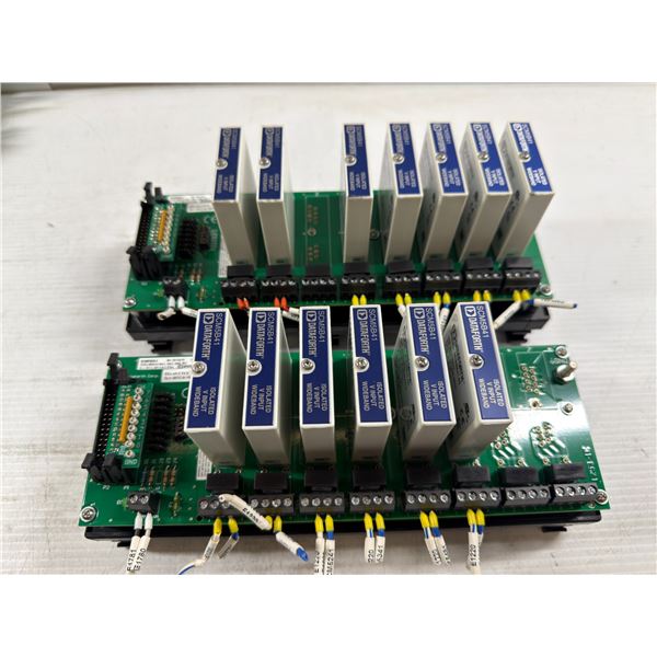 Lot of (2) Dataforth Boards #SCMP B05-2 & #SCMB541-01, #SCMP B05 & #SCMB541-02