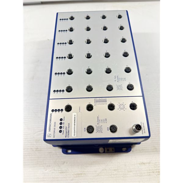 Hirschmann #OCTOPUS OS30-002404T6T6T5-VBBY999GMSE3S Managed IP67 Ethernet Switch