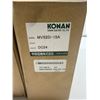 Image 3 : (2) Konan Electric Co. #MVS2D-15A