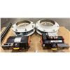 Image 2 : (2) Ebro-Armaturen #Z011-A DN200 EPDM Butterfly Valve EB6.1-SYD Pneumatic Actuator