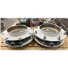 Image 4 : (2) Ebro-Armaturen #Z011-A DN200 EPDM Butterfly Valve EB6.1-SYD Pneumatic Actuator