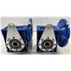 Image 2 : (2) Motovario #9834389-025 / NMRV 050 i 10,00 Worm Gearboxes