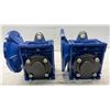 Image 4 : (2) Motovario #9834389-025 / NMRV 050 i 10,00 Worm Gearboxes