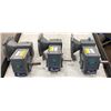 Image 1 : (3) Boston Gear #FWB713300B56 Gearboxes .1HP Torque 335 Ratio 300 1750RPM
