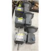 Image 4 : (3) Boston Gear #FWB713300B56 Gearboxes .1HP Torque 335 Ratio 300 1750RPM