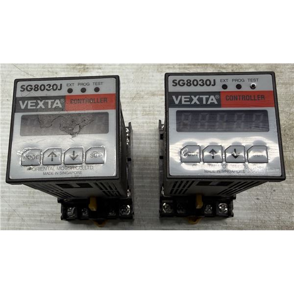 (2) Oriental Motors #SG8030J Vexta Stepping Motor Controllers