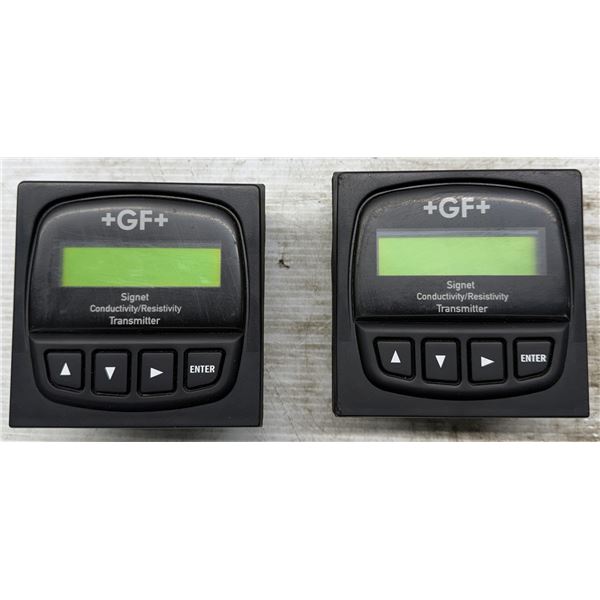 (2) GF #3-0050-1P Signet Conductivity/Resistivity Transmitters