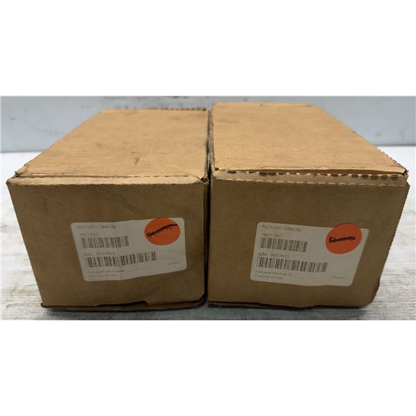 (2) Duff-Norton #750115C Rotary Unions