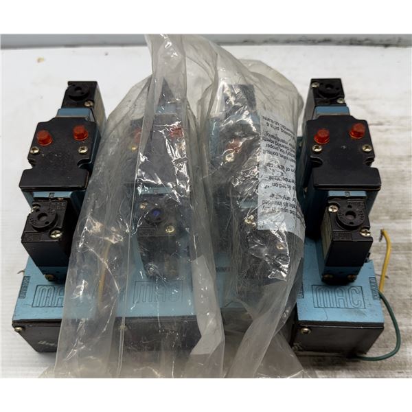 (4) Mac #6223C-521-PM-500DA Valves