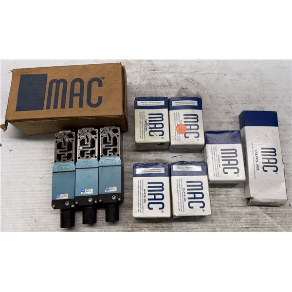 Lot of (10) Misc. Mac Valve Units