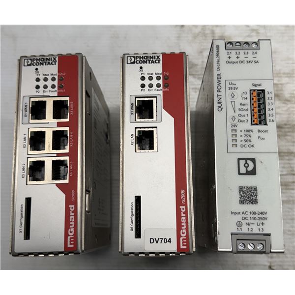 Lot of (3) Phoenix Contact Items