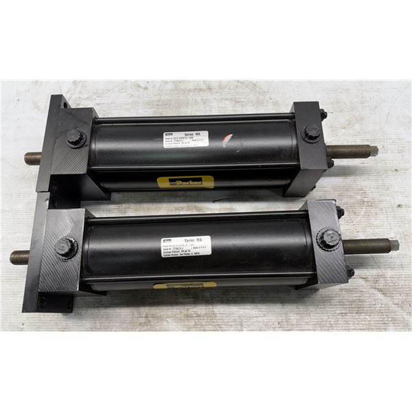 (2) Parker #03.25 JMABS14A 9.000 Cylinders 200PSI