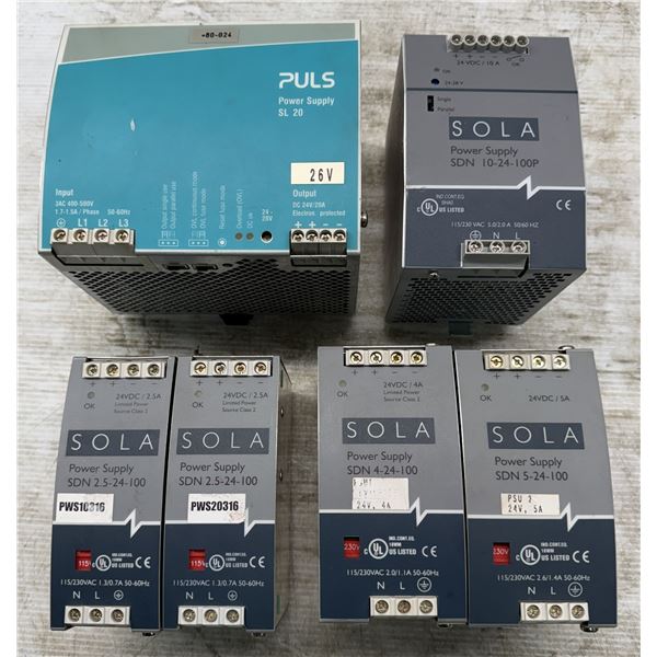 Lot of (6) Misc. Power Supplies