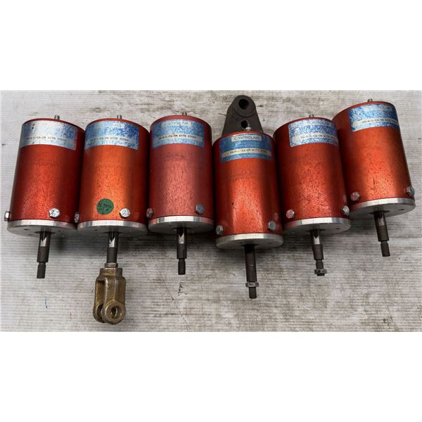 (6) Controlair #US-6-L-CA-UM w/Studs Diaphragm Air Cylinders