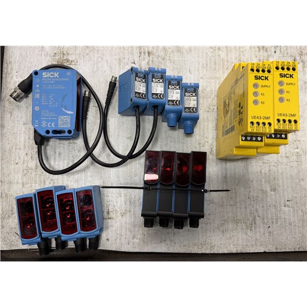 Lot of Misc. Sick Sensors & Relays