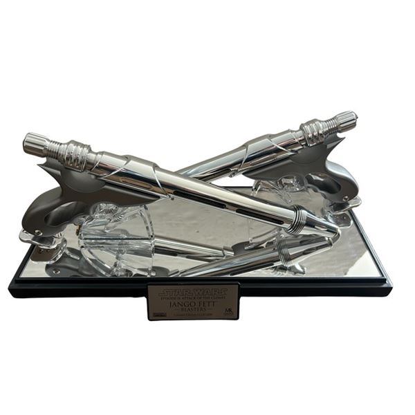 Star Wars Jango Fett Blasters 1:1 Scale Prop Replicas (Set of Two)