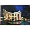 Image 2 : Graceland Blue Christmas Light Bulb Framed Display