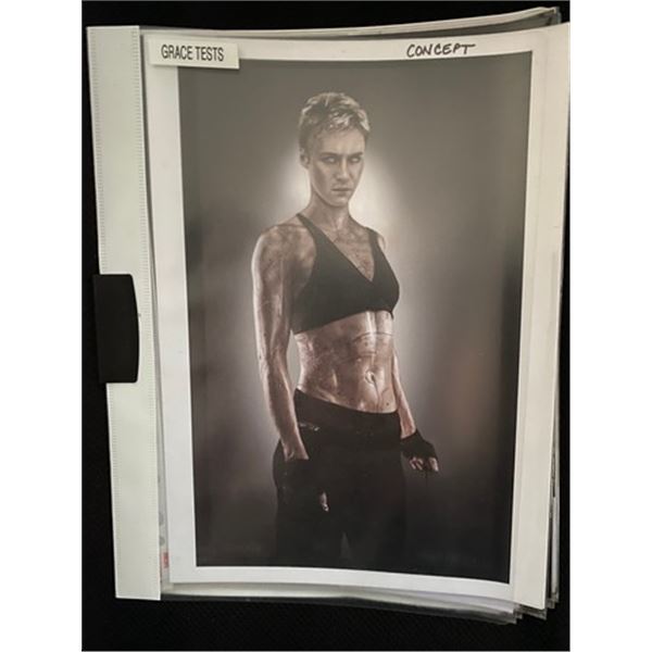 Terminator: Dark Fate Grace (Mackenzie Davis) Test/Concept Continuity Binder Memorabilia