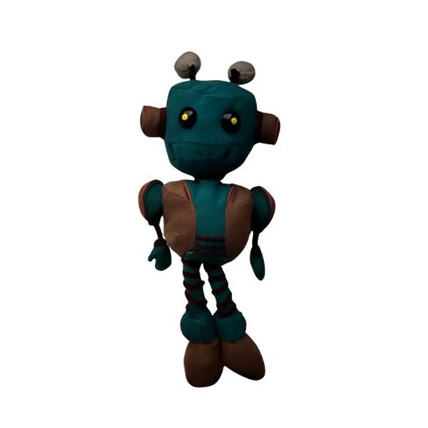 Good Luck, Have Fun Stuffed Robot Movie Props