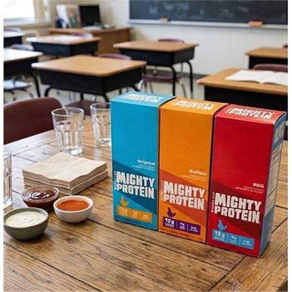 Maple Leaf Mighty Protein Sticks 3 Flavor Bundle 3x(12x32g)