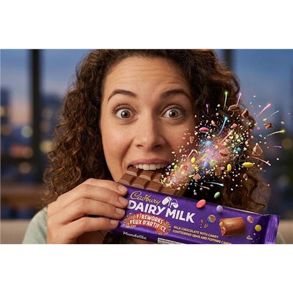 Cadbury Dairy Milk Fireworks Candy Bars 12 x 38g