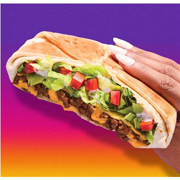 Lot of 2 - Taco Bell Crunchwrap Supreme Cravings Kits x 642g