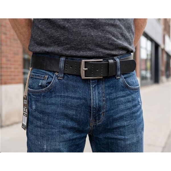 Johnnies Jeans Bonded Leather Belt 36-38