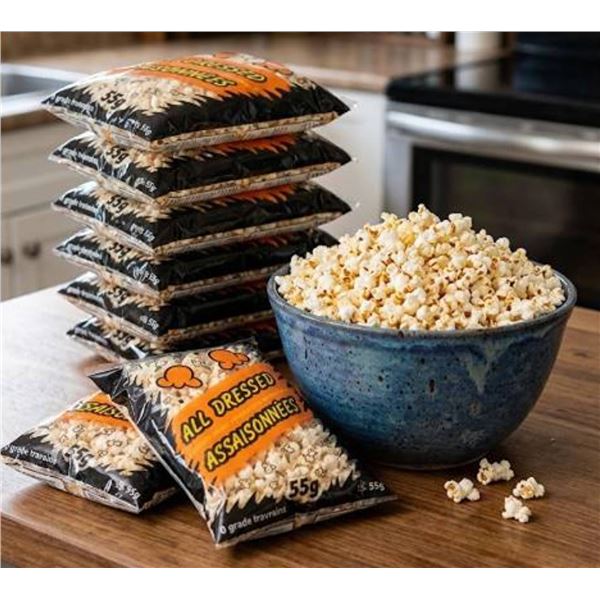 Yummy Pop All Dressed Popcorn 16 x 55g