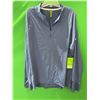 Image 2 : FWD Push Men's XL 1/4 Zip Pullover, True Navy Size XL