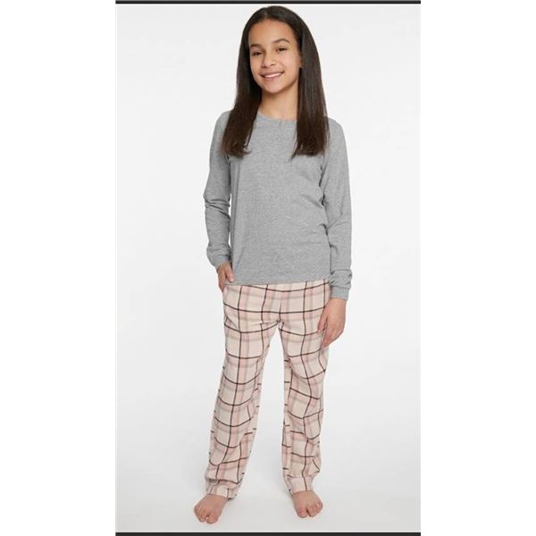 PL by Petit Lem Girl's Pajama Set 7/8