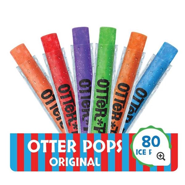 Otter Pops Original 80 Ice Pops