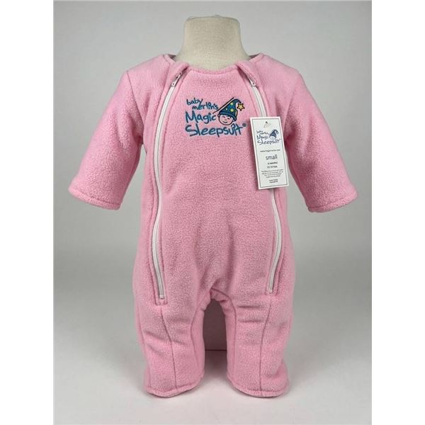 Baby Merlin's Magic Sleepsuit Small Pink