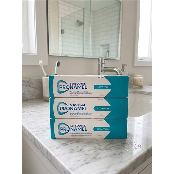 Sensodyne ProNamel Toothpaste 115 mL, 3 Pack