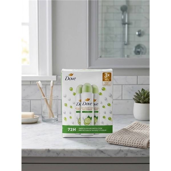 Dove Advanced Care Antiperspirant 3-Pack