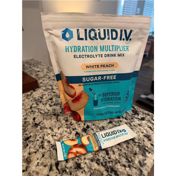 Liquid I.V. Hydration Multiplier White Peach