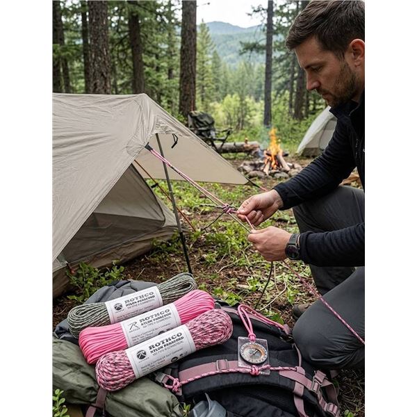 Rothco Nylon Paracord 3-Pack Assortment