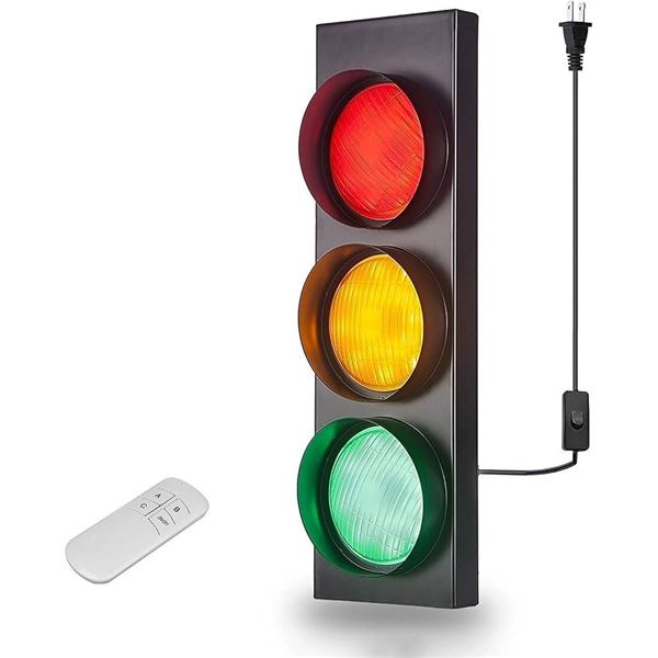 PANLAVIE Traffic Light Wall Lamp Remote