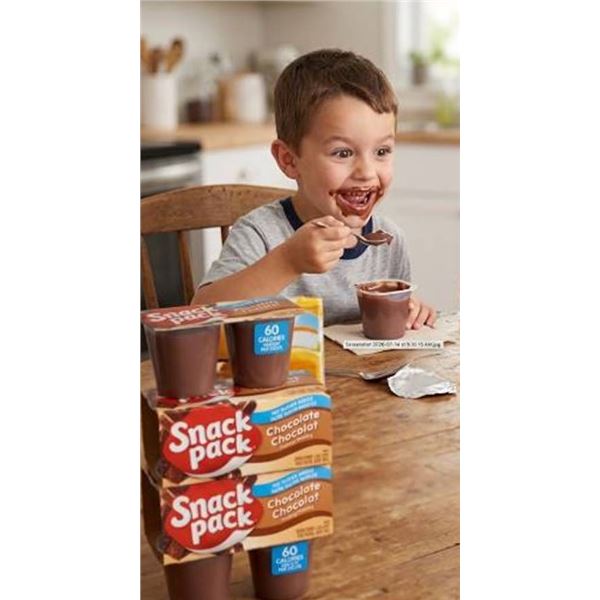 Snack Pack Chocolate Pudding 12-Pack