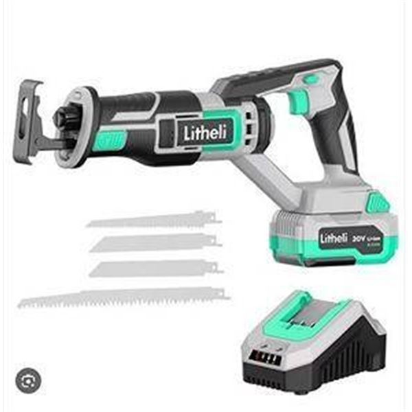 Litheli 20V Cordless Reciprocating Saw